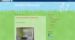 Desktop Screenshot of madeiraslovenia.blogspot.com