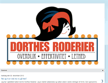 Tablet Screenshot of dorthesroderier.blogspot.com