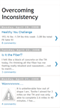 Mobile Screenshot of overcominginconsistency.blogspot.com