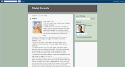 Desktop Screenshot of encyclopediaoftrivia.blogspot.com