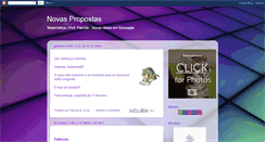 Desktop Screenshot of novaspropostas.blogspot.com