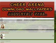 Tablet Screenshot of cheerarena.blogspot.com