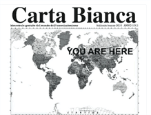 Tablet Screenshot of cartabiancafree.blogspot.com