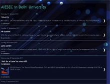 Tablet Screenshot of aiesecindelhiuniversity.blogspot.com