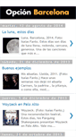 Mobile Screenshot of opcionbarcelona.blogspot.com