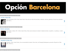 Tablet Screenshot of opcionbarcelona.blogspot.com