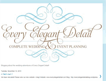 Tablet Screenshot of everyelegantdetail.blogspot.com