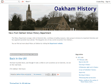 Tablet Screenshot of oakhamhistory.blogspot.com