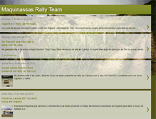 Tablet Screenshot of maquinassasrallyteam.blogspot.com