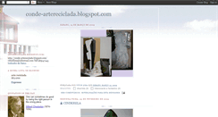 Desktop Screenshot of conde-artereciclada.blogspot.com