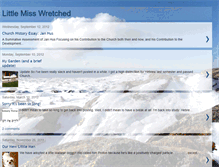 Tablet Screenshot of littlemisswretched.blogspot.com