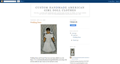 Desktop Screenshot of customhandmadeamericangirldollclothes.blogspot.com