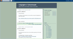 Desktop Screenshot of linguagem-comunicacao.blogspot.com