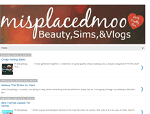 Tablet Screenshot of misplacedmoo.blogspot.com