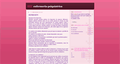 Desktop Screenshot of enfermeria-psiquiatrica.blogspot.com