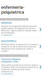 Mobile Screenshot of enfermeria-psiquiatrica.blogspot.com