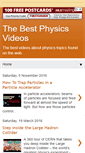 Mobile Screenshot of bestphysicsvideos.blogspot.com