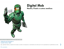 Tablet Screenshot of digitalmob.blogspot.com