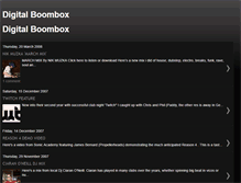 Tablet Screenshot of digitalboombox.blogspot.com