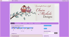 Desktop Screenshot of clairescreativecards.blogspot.com