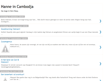 Tablet Screenshot of hanneincambodja.blogspot.com