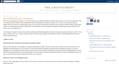 Desktop Screenshot of griffschrift.blogspot.com