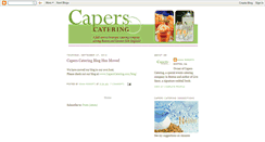 Desktop Screenshot of caperscateringblog.blogspot.com