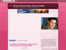 Tablet Screenshot of disneystarstickets.blogspot.com