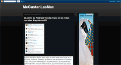 Desktop Screenshot of megustanlasmac.blogspot.com