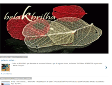 Tablet Screenshot of belakbrilha.blogspot.com