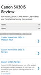 Mobile Screenshot of canon-sx30is-review.blogspot.com