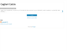 Tablet Screenshot of cagliari-calcio-901.blogspot.com