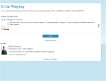 Tablet Screenshot of chrispheysey.blogspot.com