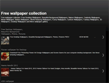 Tablet Screenshot of free-wall-paper-collection.blogspot.com