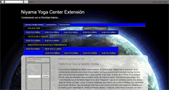 Desktop Screenshot of niyamayogacenterextencion.blogspot.com