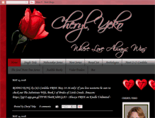 Tablet Screenshot of cherylyeko.blogspot.com