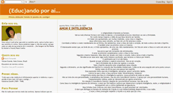 Desktop Screenshot of educandoporai.blogspot.com