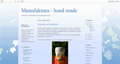 Desktop Screenshot of manufaktura-handmade.blogspot.com