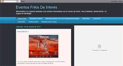 Desktop Screenshot of eventos-frikis.blogspot.com