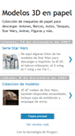 Mobile Screenshot of modelosdepapel3d.blogspot.com