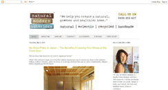 Desktop Screenshot of naturalmoderninteriors.blogspot.com