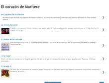 Tablet Screenshot of elcorazondemaritere.blogspot.com