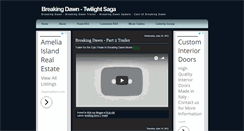 Desktop Screenshot of breaking-dawn-twilightsaga.blogspot.com