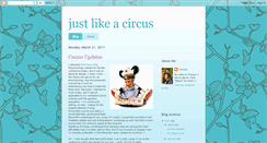 Desktop Screenshot of justlikeacircus.blogspot.com