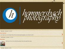 Tablet Screenshot of hemmersbachphotography.blogspot.com