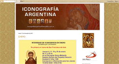 Desktop Screenshot of iconografiaargentina.blogspot.com