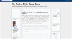 Desktop Screenshot of bigdaddyfightteam.blogspot.com