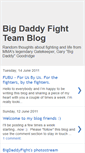 Mobile Screenshot of bigdaddyfightteam.blogspot.com
