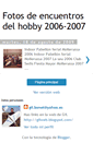 Mobile Screenshot of 20062007encuentros.blogspot.com