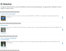 Tablet Screenshot of elrebollal.blogspot.com